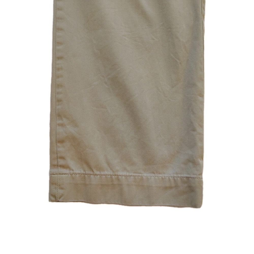 Polo Ralph Lauren Ethan Pant Mens 38x30 Khaki Pleated  Pants Cotton Casual Chino - Picture 2 of 16